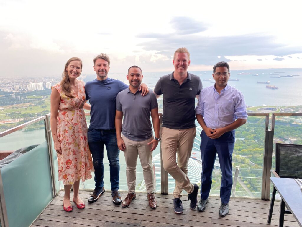 Group of Taulia employees photo