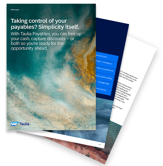 Taulia payables whitepaper fan image