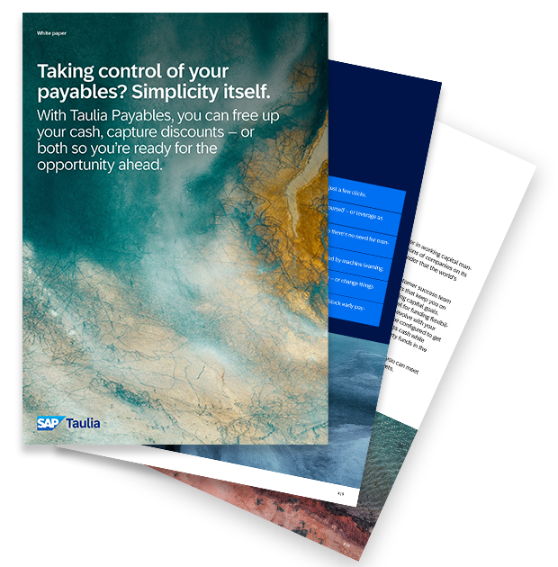 Taulia payables whitepaper fan image