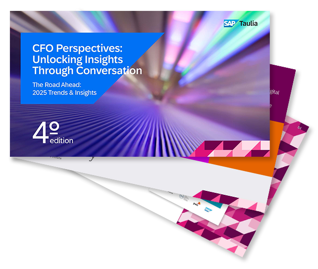 cfo perspectives - The Road Ahead 2025 Trends & Insights report fan image