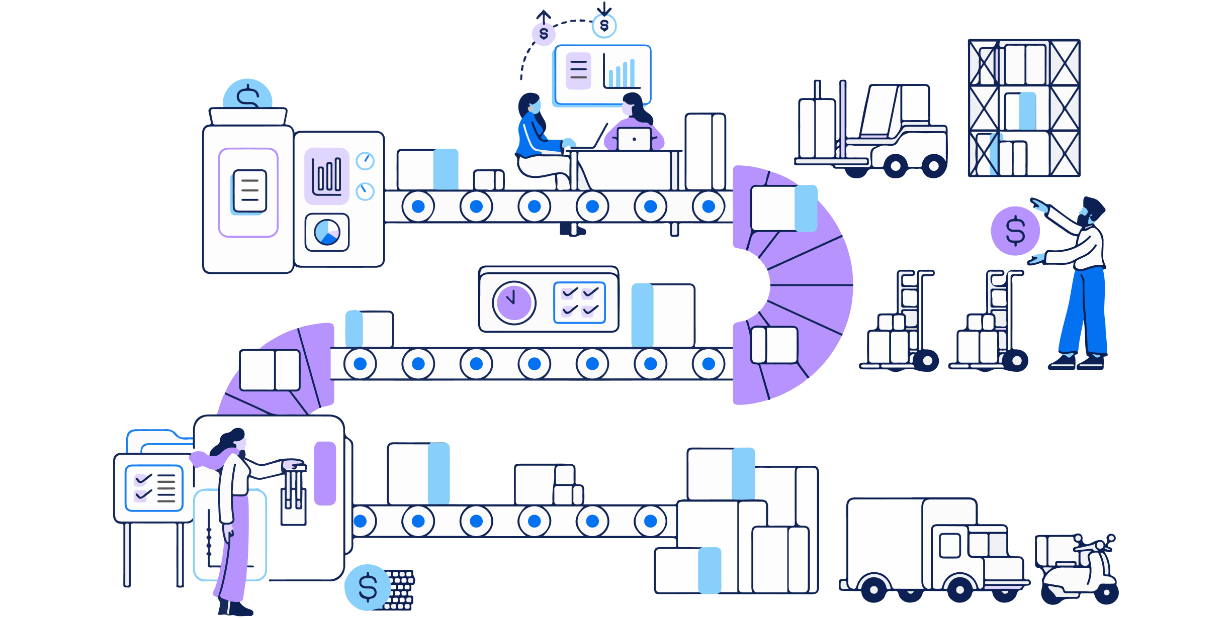 supply chain resilience large illustration image